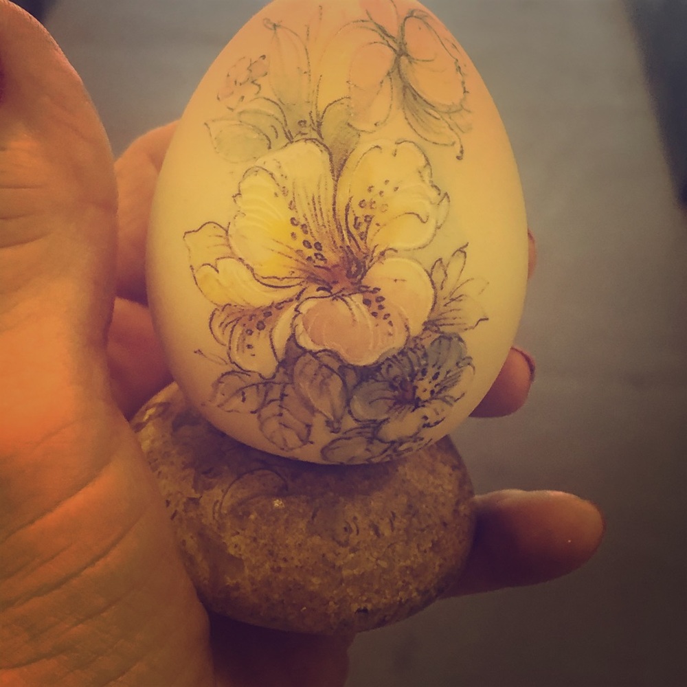 Hand Painted Egg